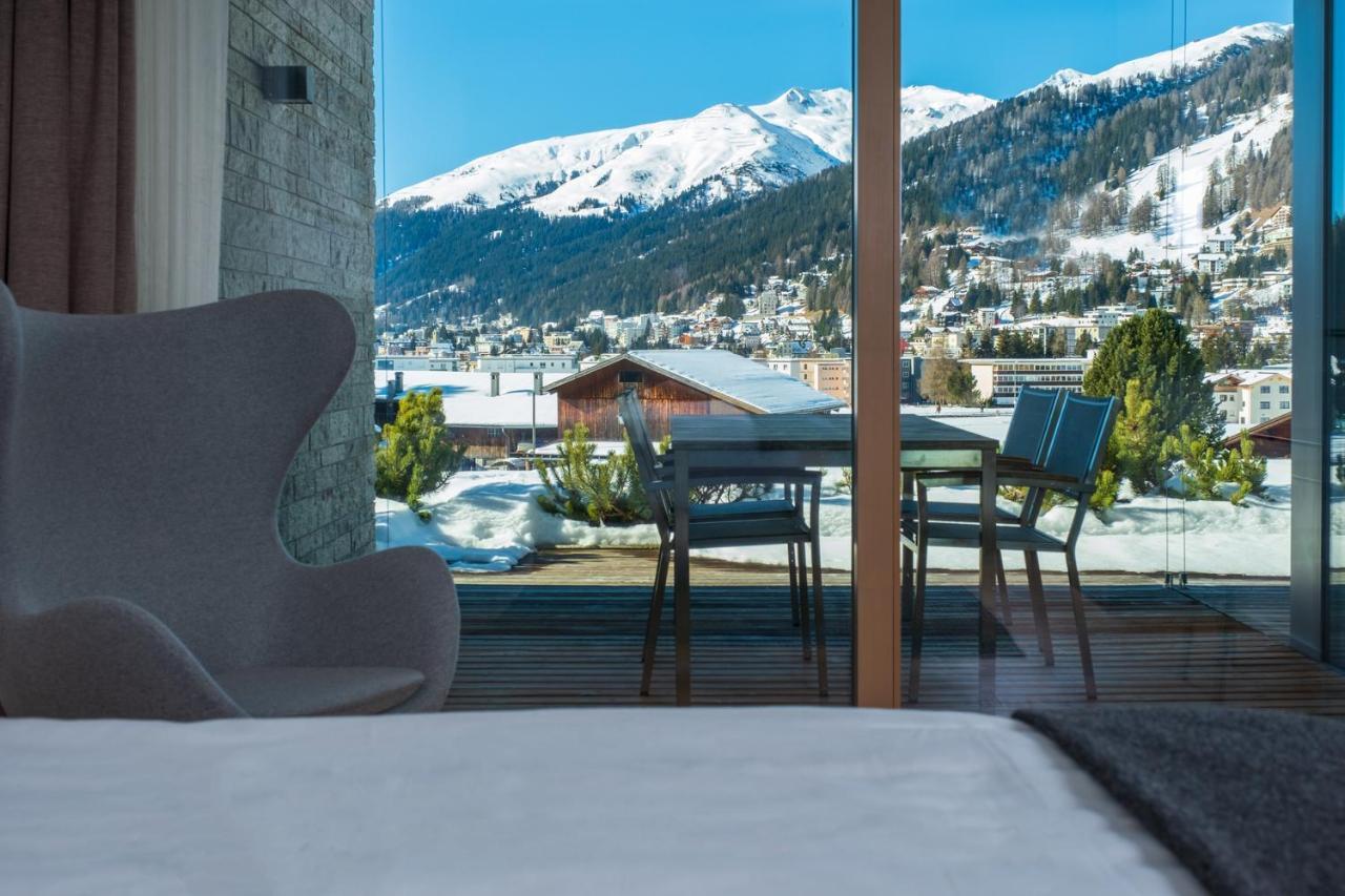 Luxury Panorama Apartment With Alpengold Spa Access Davos Exterior photo